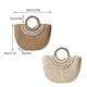 thumbnail image 3 of Bolso de mano Minnieouse de mimbre media luna Beige, 3 of 6