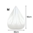 thumbnail image 1 of 1/2pcs Sofas Cover Replacement Bean Bag Inner Liner Removable Lazy Sofa Inner Liner Washable Bean Chair Bean Bag Inner Bea Cover, 1 of 5