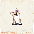 thumbnail image 4 of Inktastic Corgi Puppy Girl Girls Toddler Dress, 4 of 5