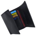 thumbnail image 6 of Soft Lamb Leather Trifold Card Holder Wallet W/Outside ID Window 1555, 6 of 24