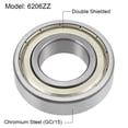thumbnail image 2 of 6206ZZ Deep Groove Ball Bearings 30mmx62mmx16mm Double Shielded Chrome Steel P6, 2 of 4