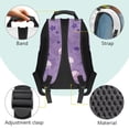 thumbnail image 4 of Pzuqiu Purple Axolotl Kids Backpack 17 Inch Large Capacity Elementary School Backpack with Adjustable Straps for Boys Girls Ages 6-12 Ideal Back to School Travel Daily Use, 4 of 7
