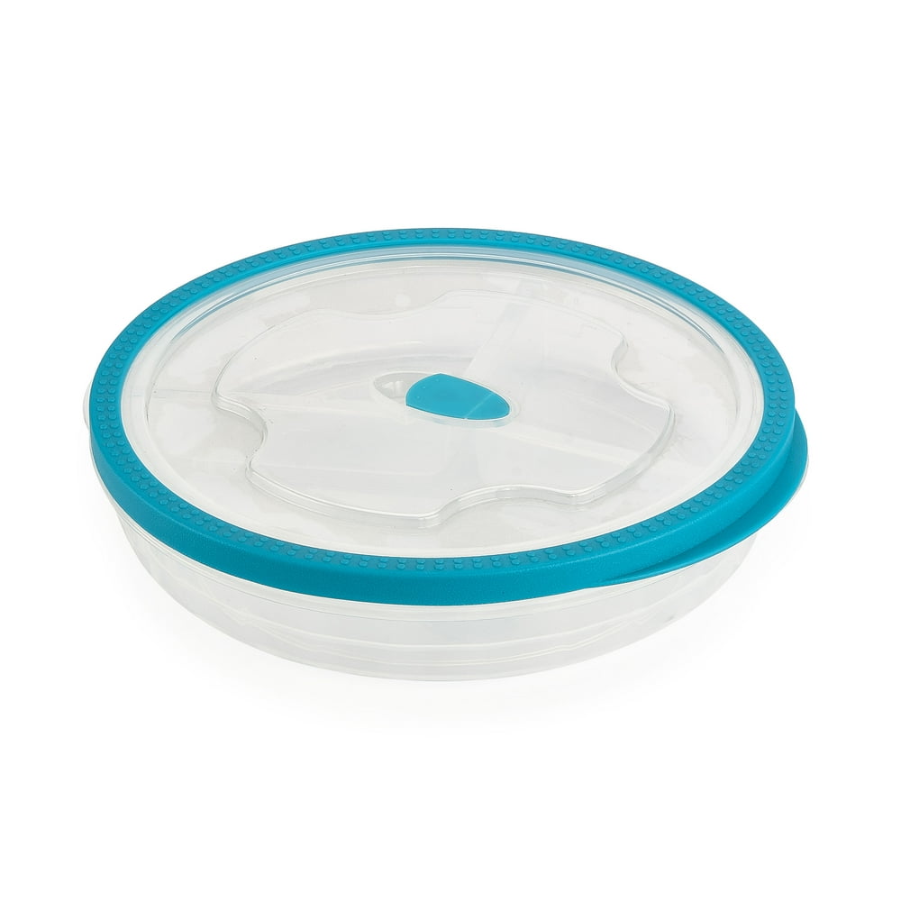Mainstays 3-Compartment Food Storage Container with Lid - Walmart.com