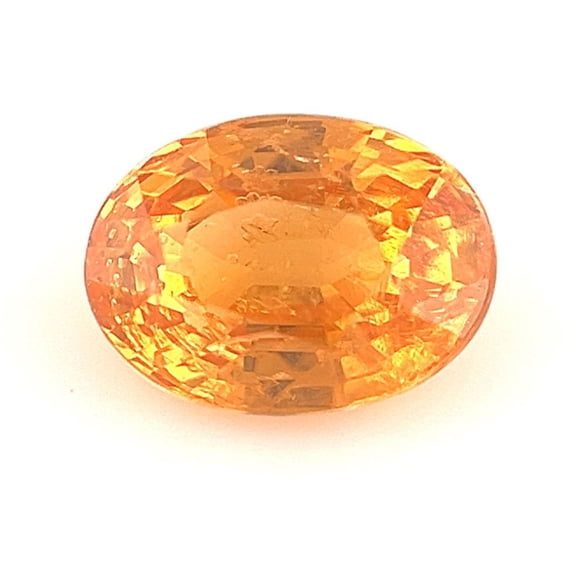 Certified Genuine 1 Carat Spessartine Oval Shape Mixed Cut 7x5 mm Loose Gemstone January Birthstone