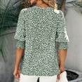 thumbnail image 6 of S LUKKC LUKKC Summer Tops for Women Short Sleeve Round Neck Dressy Casual Loose Fit Pullover Tunic Tops Cute Tee Workout Shirts Beach Vacation Outfits Business Tshirts Dressy Fashion Clothes, 6 of 6