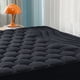thumbnail image 3 of Funda de colchón Bedsure Queen con bolsillo profundo acolchado negro de 60 x 80 pulgadas, 3 of 6