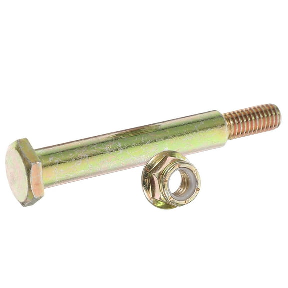 FONWILYO Lawn Mower Attachments 1 Set Lock Nut Set Steel Secure Fit Lawnmower Rear Wheel Bolt 10.00X2.00X0.90CM