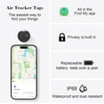 thumbnail image 5 of Salange Air Tracker Tag-4 Pack,[MFi Certified] Smart Pet Bluetooth Tracker for Apple Find My, IP68 Waterproof,Replaceable Battery, Key Finder and Item Locator for Keys, Bags, Pets, Wallet (iOS Only), 5 of 8
