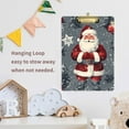 thumbnail image 4 of FORMRS Acrylic Clipboard with Low Profile Clip Standard A4 Letter Size, 12.5" x 9", Christmas Santa, 4 of 8