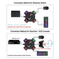 thumbnail image 3 of Adaptateur Clavier et Souris Compatible avec Nintendo Switch, Convertisseur Portable et Durable de Manette Clavier et Souris Compatible pour Switch/Switch OLED/PS4/PS4 Pro/PS4 Slim/PS3/Xbox One, 3 of 5