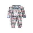 thumbnail image 2 of Ensemble de Pyjama pour Enfant Adulte Homme Femme Hibou de Noël, 2 of 5