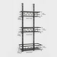 thumbnail image 2 of Yesurprise Alician Over The Door Pantry Organizer Pantry Door Organizer Shelves Metal Hanging Spice Rack For Pantry Door Multi-Tier Over The Door Organizer For Kitchen Bathroom, 2 of 8
