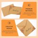 thumbnail image 4 of KAKOWELY 10 tarjetas de agradecimiento Kraft, tarjetas de notas vintage, tarjetas de agradecimiento, tarjetas de notas multiusos, 4 of 5