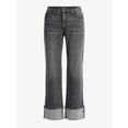 thumbnail image 3 of Scoop Women's and Women's Plus Benton Cuffed Ankle Jeans, 25", 27", and 29" Inseams, Sizes 0-26W, 3 of 7