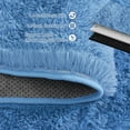 thumbnail image 2 of Blue Fluffy Rugs for Living Room 5x7 ft - Ultra Soft Faux Fur Area Rug - Plush Non-Slip Shaggy Carpet for Bedroom, Kids Boys Girls Dorm Nursery Room, 2 of 17