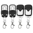thumbnail image 4 of 10Pcs Electric Cloning Universal Gate Garage Door Opener Remote Control Fobs 433MHz Replacement Key Fob, 4 of 5
