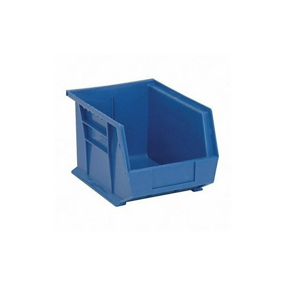 Quantum Storage Systems Hang/Stack Bin,10-3/4L x 8-1/4W,Blue  QUS239BL