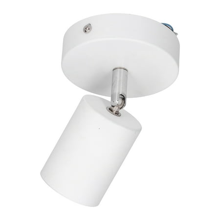 

Track Light Holder Base Multi Purpose Easy To Install Modern Wall Mounted For Shopping Mall For Bedroom For Restaurant White