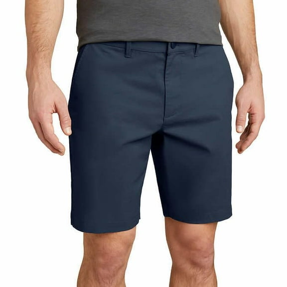 32 Degrees Men's Twill Tech Short (Blue, 34)