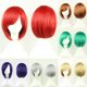thumbnail image 1 of Ganfancp Moda Niña Peluca Corta Natural Recortar Flequillo Peluca Cara Ofertas de La Semana Peluca 1Pc, 1 of 1