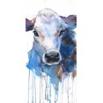 thumbnail image 3 of Watercolor jersey cow - 24"x48" canvas - Print on demand, 3 of 5