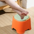 thumbnail image 3 of YOTQUSKI Small Stepping Stool, Kitchen Step Stool, Small Stool Chair, Single Step Stool, Low Stools for Sitting, Household Mini Stool for Bathroom, Home, Kitchen, Garden, 3 of 5