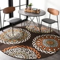 SAFAVIEH Veranda Axum Geometric Indoor/Outdoor Area Rug, 6'7