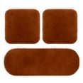 thumbnail image 1 of HLONK 3 Sets Car Front Rear Seat Plush Cushion  Soft Warm Faux  Winter Auto Seat Cover  Plush Vehicle Seat Protector Pad With Non-Slip Backing  Car Accessories, 1 of 4