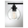 thumbnail image 6 of Contemporary 2-Light Vanity Light Fixture in Matte Black, 6 of 6