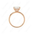 thumbnail image 4 of Cora Jewellery 4CT Emerald Moissanite Solitaire Engagement Ring For Women, 18K Rose Gold, 4 of 5