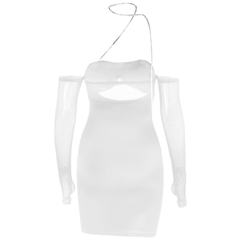 Mia thin strap store bodycon mini dress