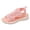 hwj# e-Pink204, variant on Huowey Wedge Sandals For Women Dressy Comfortable Summer Casual Hollow Knit Slingback Platform Sandals Open Toe Slip On Thicken Walking Shoes Beach Footwear,b-Black,12