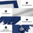 thumbnail image 6 of Abstract Navy Blue Outdoor Rug for Patio/Deck/Porch, Non-Slip Large Area Rug 5 x 7 Ft, Modern Minimalist Graffiti Artwork Indoor Outdoor Rugs Washable Area Rugs, Reversible Camping Rug Carpet Runner, 6 of 8
