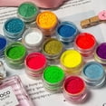 thumbnail image 2 of 30 colores pigmento en polvo para uñas polvo fluorescente para uñas pigmento en polvo iridiscente polvo para uñas para arte de uñas Rojo Verde, 2 of 5