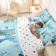 thumbnail image 5 of Erosebridal Ocean Style Kids 7-Piece Twin Bedding Sets,Cartoon Animal Monogrammed K Bedding Comforter Set For Kids,Reversible, 5 of 7