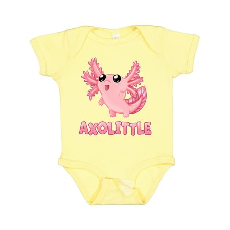 

Inktastic Axolittle- Cute Baby Axolotl Gift Baby Boy or Baby Girl Bodysuit