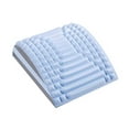 thumbnail image 2 of PRINxy Lumbar Relaxer Lumbar Stretch Massage Relaxation Spine Correction Extension Assisted Lumbar Backrest-Lumbar Support Pillow for Bed Relief Lower Back Pain Blue, 2 of 6