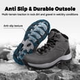 thumbnail image 7 of CC-Los Women Ankle High Waterproof Hiking Boots Work Boot Outdoor Trekking Camping Trail Size 5.5-10.5, 7 of 7