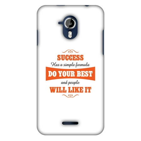 Micromax Canvas Magnus A117 Case, Premium Handcrafted Designer Hard Shell Snap On Case Printed Back Cover with Screen Cleaning Kit for Micromax Canvas Magnus A117 - Success Do Your (Best Screen For Designers)