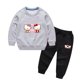 thumbnail image 3 of Hello kitty-ropa para niños y niñas, suéter con estampado de dibujos animados y cuello redondo, conjunto de pantalones largos de manga larga, primavera y otoño, 2/ud., 3 of 5