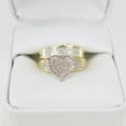 thumbnail image 3 of Lakshya Jewel LLC 2.00 Ct Cubic Zirconia His Her Wedding Ring Trio Set 14K Yellow Gold Plated, 3 of 4