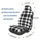 thumbnail image 3 of Balery White And Black Plaid Funda de Asiento para Auto con Diseño - Cubierta Frontal Suave y Transpirable con Protector Antideslizante- 1 Unidad, 3 of 5