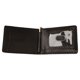 thumbnail image 5 of Cartera delgada Ticfox con clip para billetes de cuero PU fibra de carbono negra tamaño libre, 5 of 14