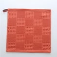 thumbnail image 5 of Cinvoph 6 Pack Cotton Waffle Weave Kitchen Dish Cloths Soft Absorbent Quick Drying Dish Towels Non-Scratch Reusable for Kitchen, Window Glass & Bathroom 13"x13" Orange, 5 of 6