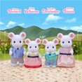 thumbnail image 2 of Calico Critters, Familia Marshmallow Mouse, Muñecas, Figuras de casa de muñecas, Juguetes coleccionables, 3 pulgadas, 2 of 5