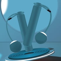 PATLOLLAV Jump Rope for Fitness, Tangle-Free Adjustable PVC Skipping Rope with ABS Handles Training Poster, Speed Cordless Exercise Jump Ropes for Crossfit, Gym, Cardio Endurance Training Blue