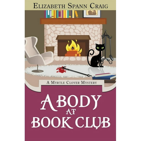 Myrtle Clover Cozy Mystery A Body at Book Club: A Myrtle Clover Cozy Mystery, Book 6, (Paperback)
