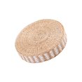 thumbnail image 1 of ziyahi Coussin de Sol Tatami Mat Paille Tissée Fait Main Coussin de Siège Blanc 45x10cm, 1 of 9