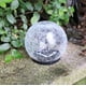 thumbnail image 3 of Luz subterránea de bombilla de vidrio solar de 2 piezas, luz LED para césped con bola de grieta, luz para césped y jardín al aire libre, bombilla de vidrio (12 cm) ER, 3 of 5