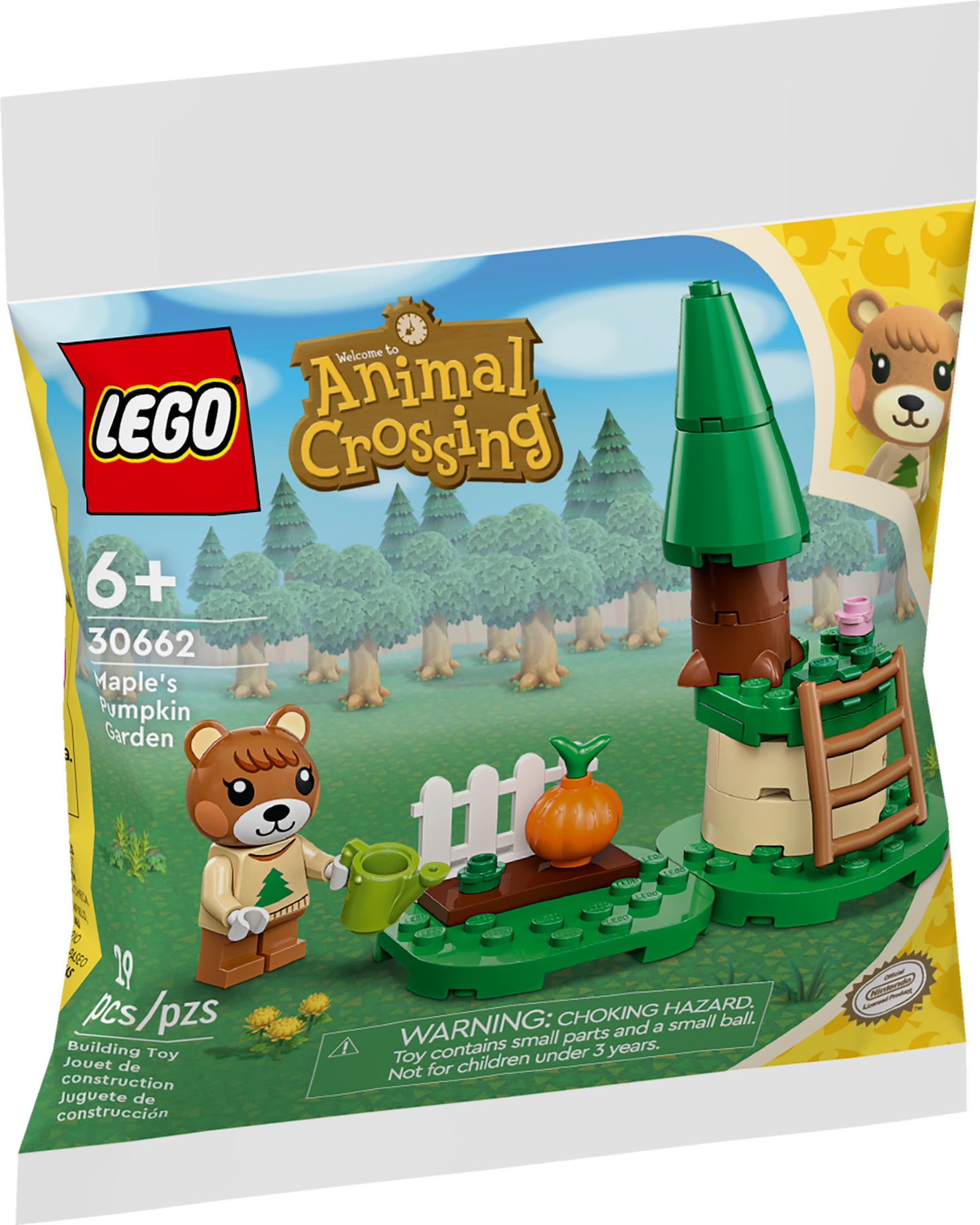LEGO Nintendo Animal Crossing Maple's Pumpkin Garden Playset 30662